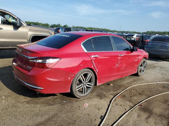 1HGCR2F15HA070793 - 2017 HONDA ACCORD SPORT SPECIAL EDITION RED photo 3