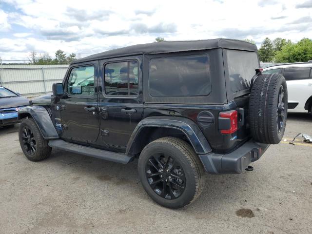 1C4JJXP6XMW698947 - 2021 JEEP WRANGLER U SAHARA 4XE BLACK photo 2