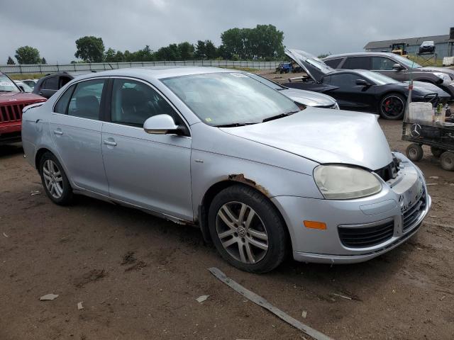 3VWEF71K77M137969 - 2007 VOLKSWAGEN JETTA WOLFSBURG SILVER photo 4