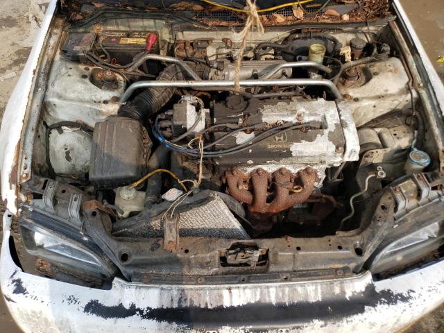 2HGEH2348NH521156 - 1992 HONDA CIVIC CX WHITE photo 11