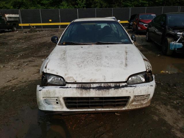 2HGEH2348NH521156 - 1992 HONDA CIVIC CX WHITE photo 5