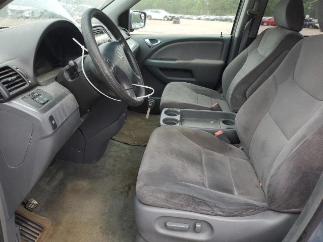 5FNRL38425B058854 - 2005 HONDA ODYSSEY EX BLUE photo 7