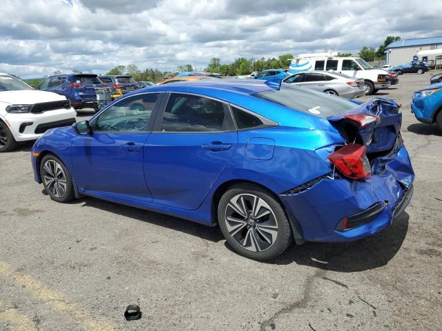 19XFC1F77GE032988 - 2016 HONDA CIVIC EXL BLUE photo 2