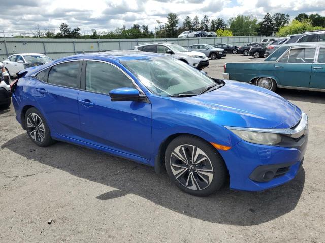 19XFC1F77GE032988 - 2016 HONDA CIVIC EXL BLUE photo 4