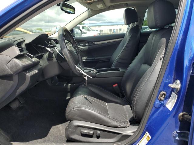 19XFC1F77GE032988 - 2016 HONDA CIVIC EXL BLUE photo 7