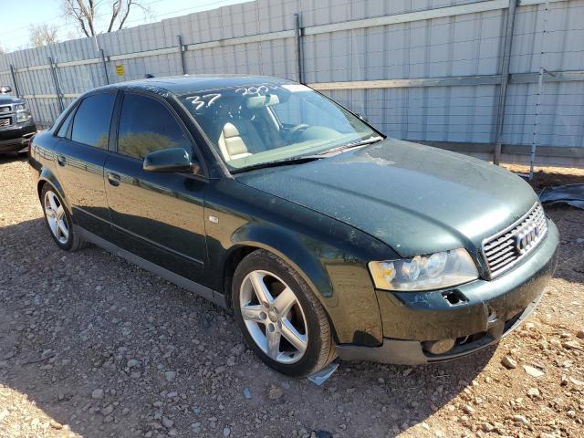 WAUJC58E54A103355 - 2004 AUDI A4 1.8T GREEN photo 4