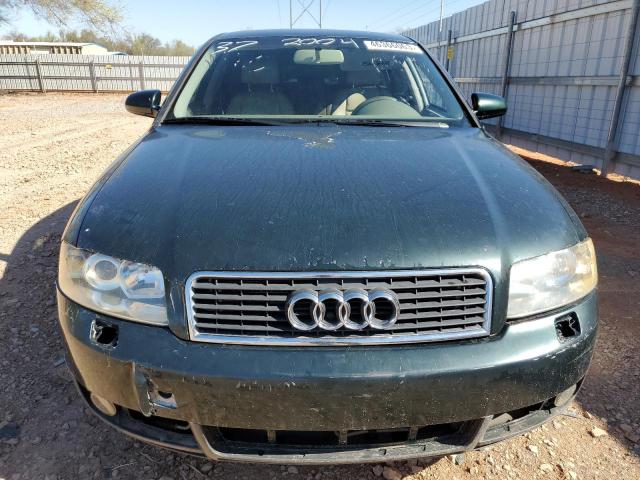 WAUJC58E54A103355 - 2004 AUDI A4 1.8T GREEN photo 5