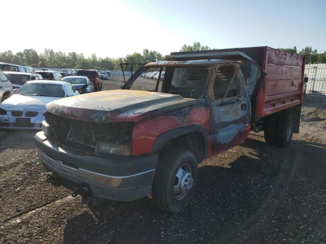 1GBJC34U85E265046 - 2005 CHEVROLET SILVERADO C3500 RED photo 2