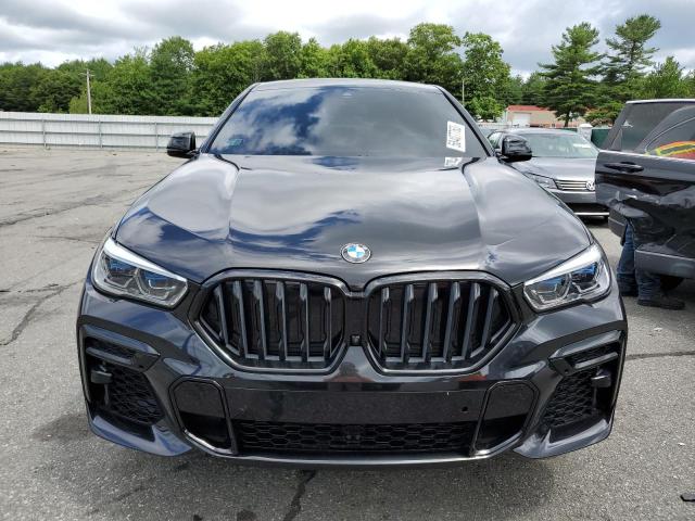 5UXCY8C08N9N23784 - 2022 BMW X6 M50I BLACK photo 5