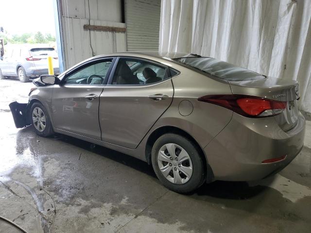 5NPDH4AE4GH794512 - 2016 HYUNDAI ELANTRA SE TAN photo 2