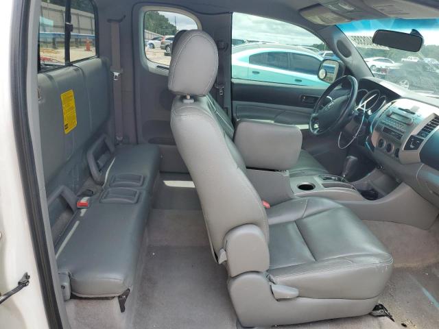 5TETU62N28Z483855 - 2008 TOYOTA TACOMA PRERUNNER ACCESS CAB WHITE photo 10