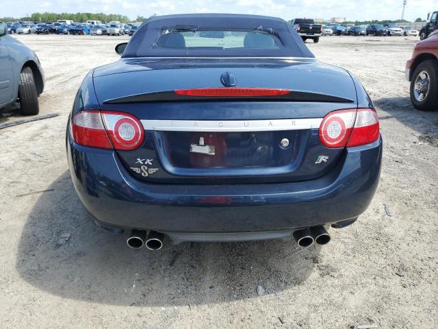 SAJWA44C499B30847 - 2009 JAGUAR XKR BLUE photo 6