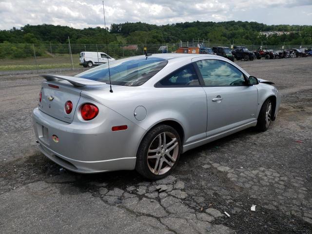 1G1AP18X697253960 - 2009 CHEVROLET COBALT SS SILVER photo 3