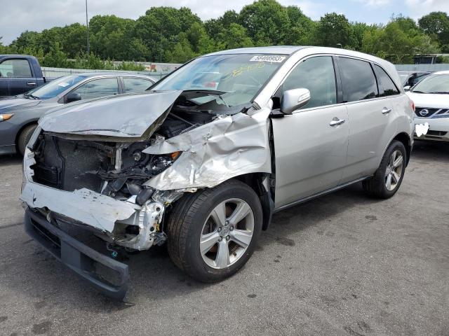 2HNYD2H30CH537074 - 2012 ACURA MDX TECHNOLOGY SILVER photo 1