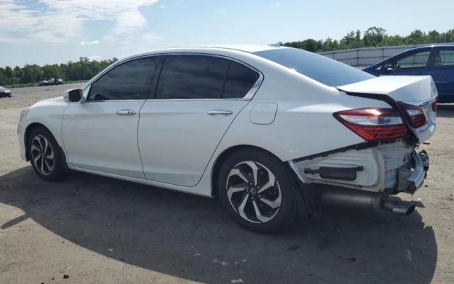 1HGCR3F86HA017328 - 2017 HONDA ACCORD EXL WHITE photo 2