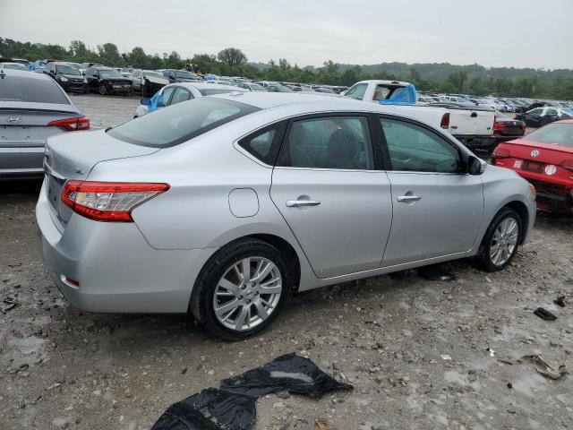 3N1AB7AP2EY341726 - 2014 NISSAN SENTRA S SILVER photo 3