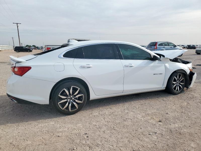 1G1ZG5ST0NF199300 - 2022 CHEVROLET MALIBU RS WHITE photo 3