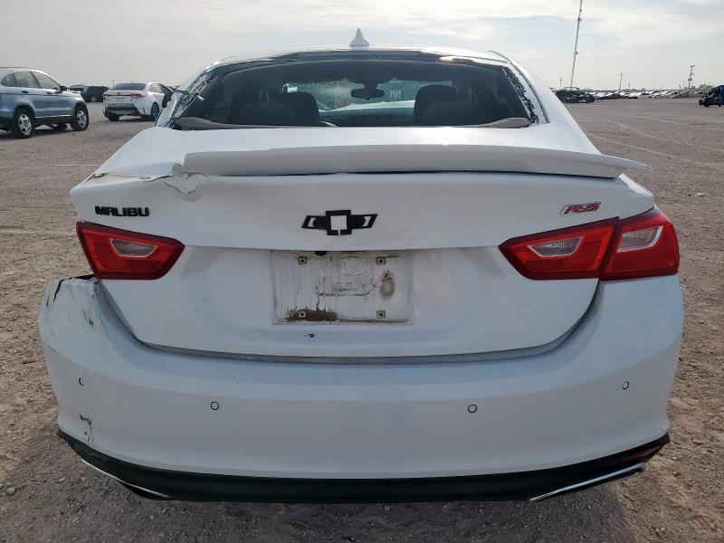 1G1ZG5ST0NF199300 - 2022 CHEVROLET MALIBU RS WHITE photo 6