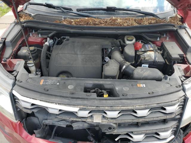 1FM5K8D80GGA25265 - 2016 FORD EXPLORER XLT 红色 照片 12