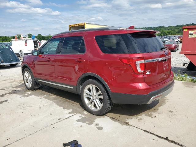 1FM5K8D80GGA25265 - 2016 FORD EXPLORER XLT 红色 照片 2