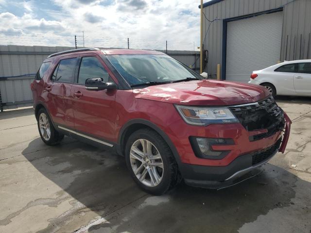 1FM5K8D80GGA25265 - 2016 FORD EXPLORER XLT 红色 照片 4