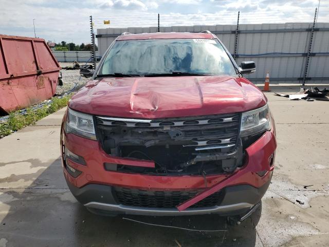 1FM5K8D80GGA25265 - 2016 FORD EXPLORER XLT 红色 照片 5