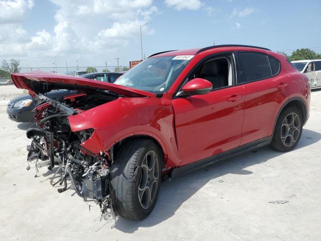 ZASFAKPN7J7B77472 - 2018 ALFA ROMEO STELVIO SPORT Rot Foto 1