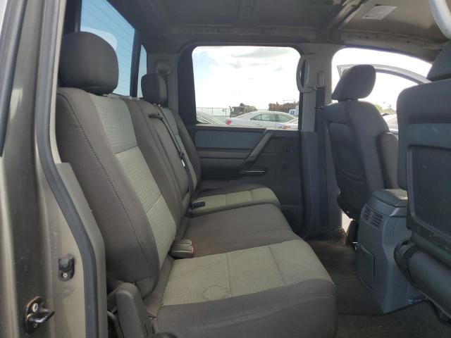 1N6AA07A86N500982 - 2006 NISSAN TITAN XE GRAY photo 10