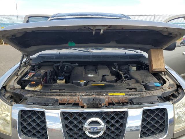 1N6AA07A86N500982 - 2006 NISSAN TITAN XE GRAY photo 11