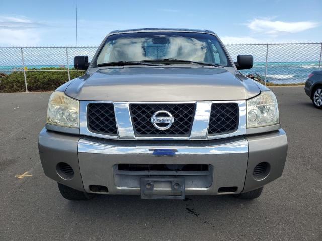 1N6AA07A86N500982 - 2006 NISSAN TITAN XE GRAY photo 5