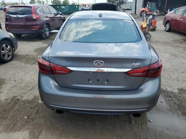 JN1EV7AP5KM510256 - 2019 INFINITI Q50 LUXE GRAY photo 6