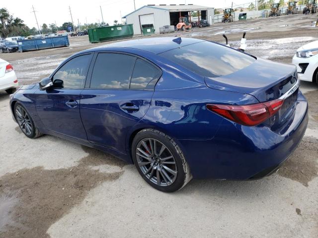 JN1FV7AP4KM780034 - 2019 INFINITI Q50 RED SPORT 400 BLUE photo 2