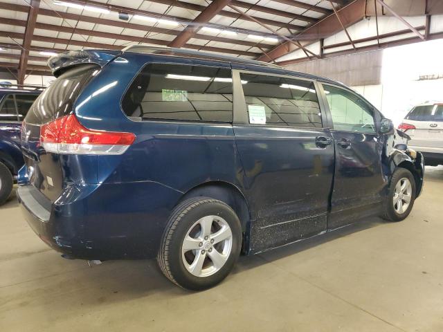 5TDKK3DC0CS202041 - 2012 TOYOTA SIENNA LE BLUE photo 3