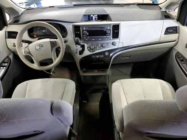 5TDKK3DC0CS202041 - 2012 TOYOTA SIENNA LE BLUE photo 8