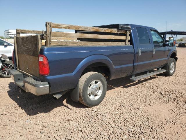 1FT7W2B61BEC00885 - 2011 FORD F250 SUPER DUTY 蓝色 照片 3