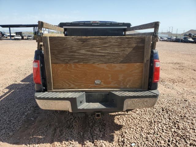 1FT7W2B61BEC00885 - 2011 FORD F250 SUPER DUTY 蓝色 照片 6