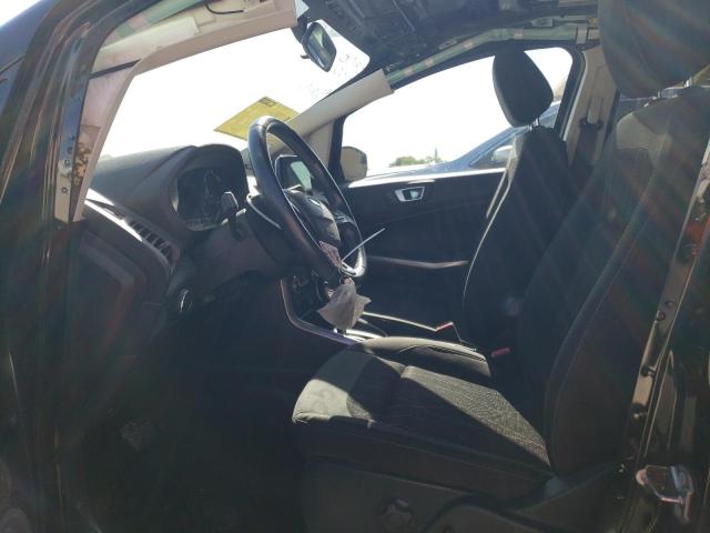 MAJ3S2GE8KC258505 - 2019 FORD ECOSPORT SE BLACK photo 7