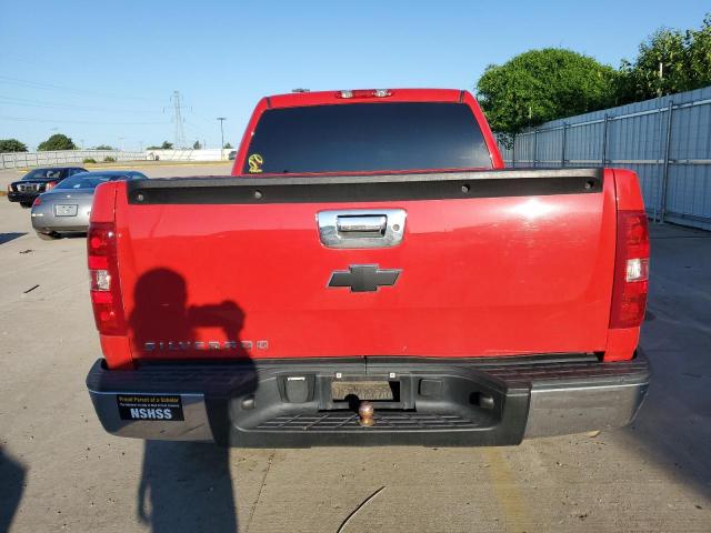 3GCEC13C87G549430 - 2007 CHEVROLET SILVERADO C1500 CREW CAB RED photo 6