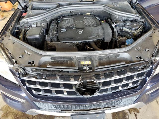 4JGDA5HB3FA611155 - 2015 MERCEDES-BENZ ML 350 4MATIC BLUE photo 11