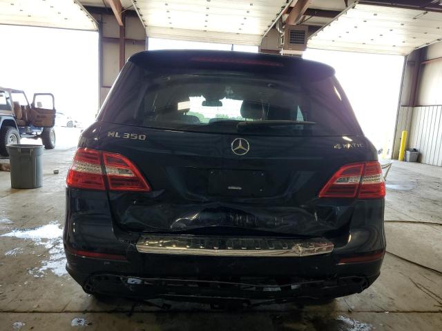 4JGDA5HB3FA611155 - 2015 MERCEDES-BENZ ML 350 4MATIC BLUE photo 6