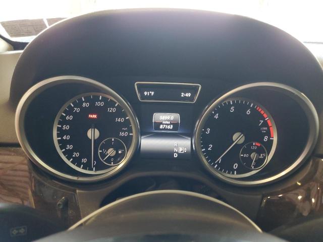 4JGDA5HB3FA611155 - 2015 MERCEDES-BENZ ML 350 4MATIC BLUE photo 9