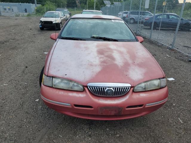 1MELM62W7VH621300 - 1997 MERCURY COUGAR XR7 RED photo 5