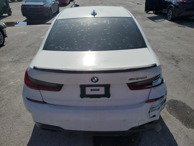 3MW5U7J02M8B87249 - 2021 BMW M340I WHITE photo 6
