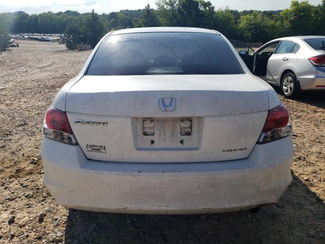 1HGCP26708A056228 - 2008 HONDA ACCORD EX WHITE photo 6