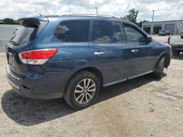 5N1AR2MN8DC680497 - 2013 NISSAN PATHFINDER S BLUE photo 3