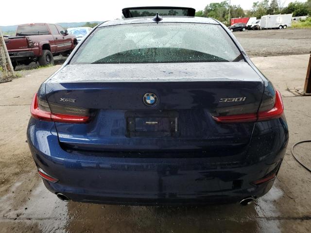 3MW5R7J01L8B27124 - 2020 BMW 330XI BLUE photo 6