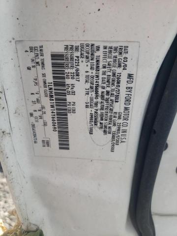 1LNHM81W14Y660690 - 2004 LINCOLN TOWN CAR EXECUTIVE WHITE photo 12