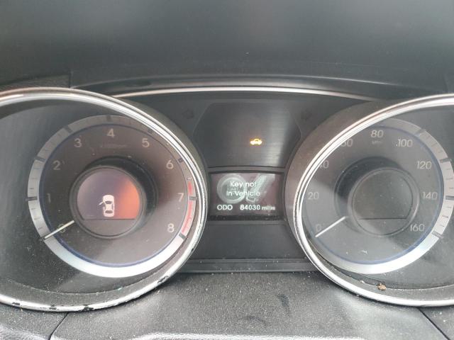 5NPEC4AC3DH791484 - 2013 HYUNDAI SONATA SE GRAY photo 9