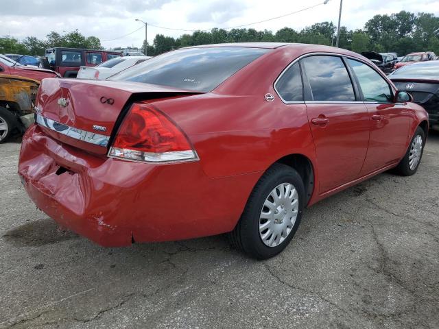 2G1WB58K389228639 - 2008 CHEVROLET IMPALA LS RED photo 3