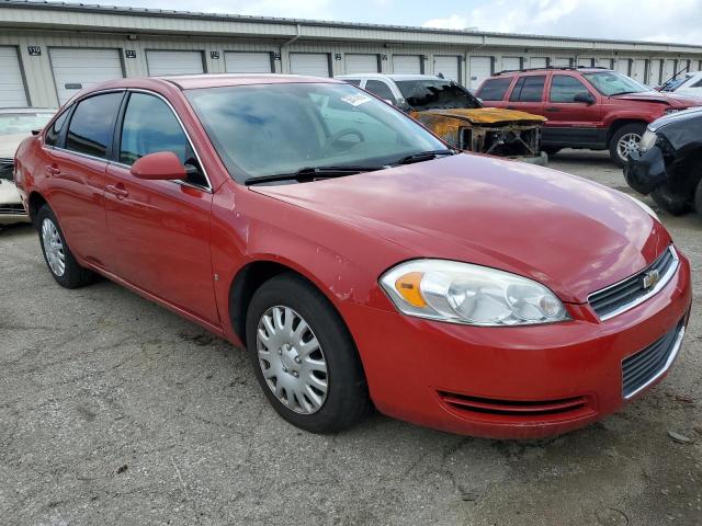 2G1WB58K389228639 - 2008 CHEVROLET IMPALA LS RED photo 4